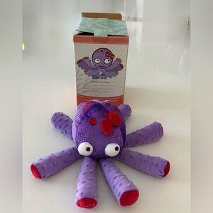 Bubbles The Octopus Plush Scentsy Purple Stuffed Animal Toy New In Box‎